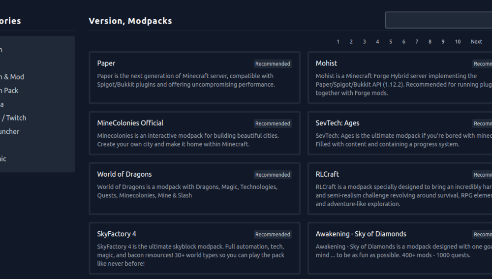 Addons, Mods, Modpacks, Plugins