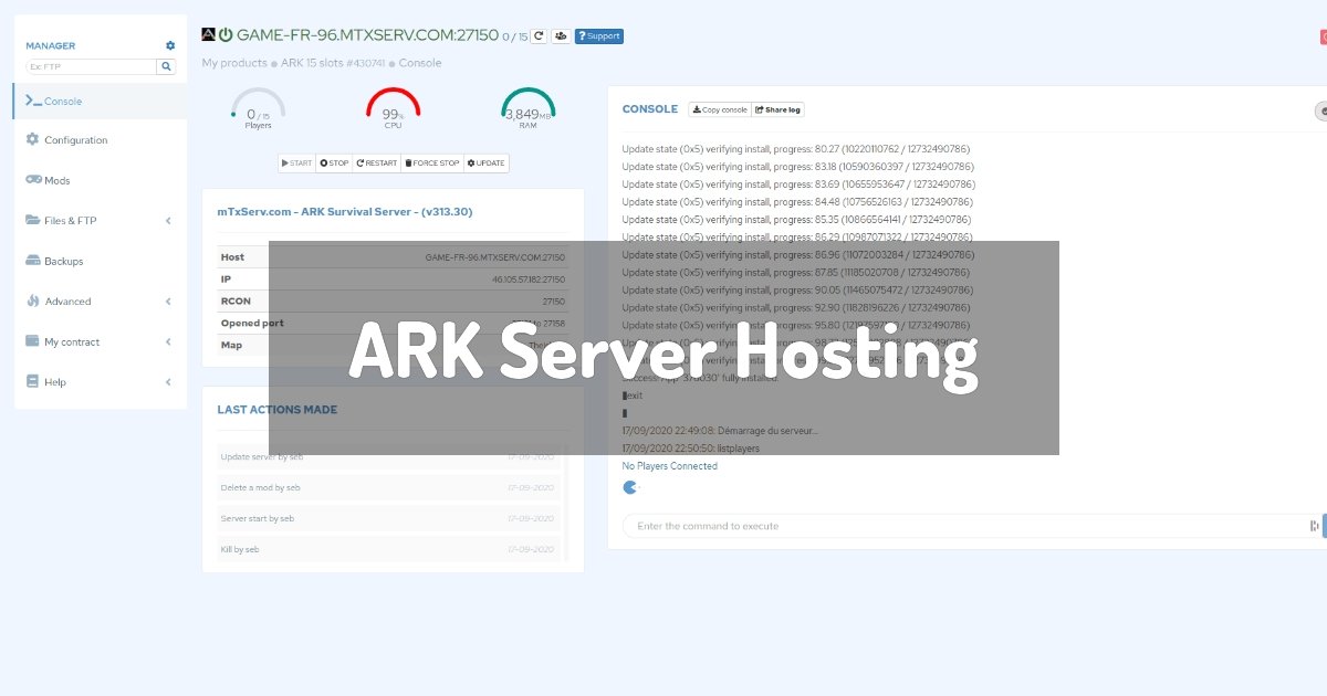 Ark Server Hosting