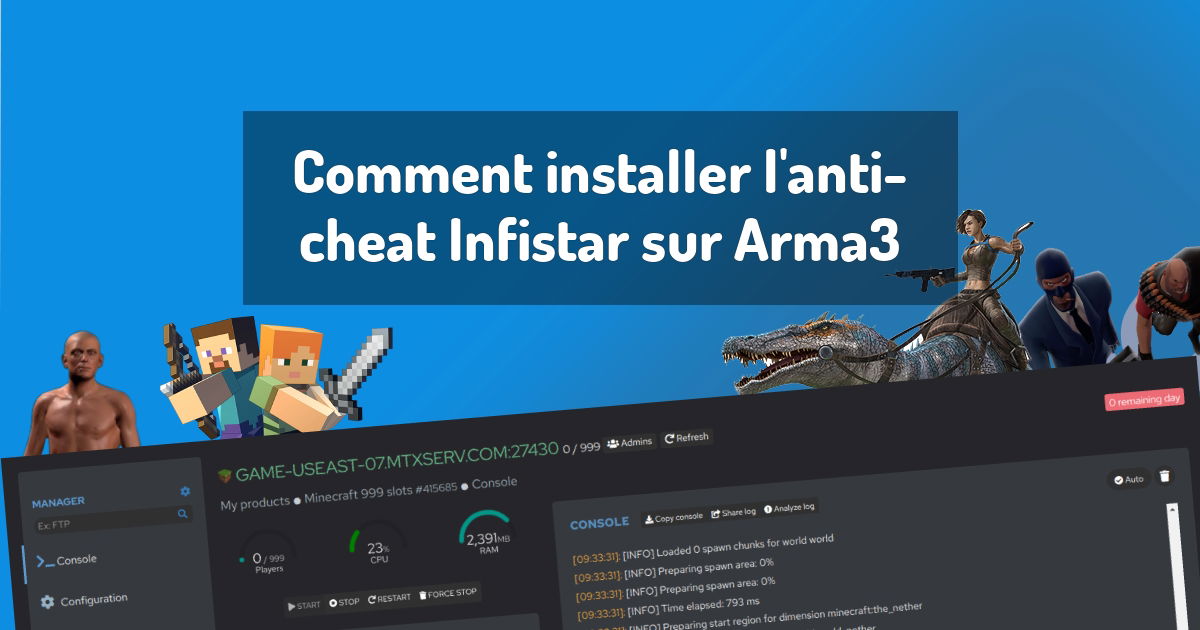 Comment installer l'anti-cheat Infistar sur Arma3