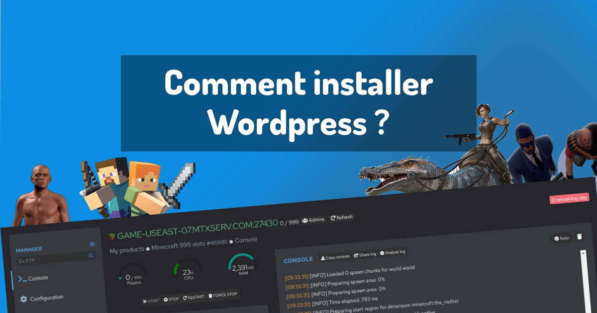 Comment installer Wordpress ?