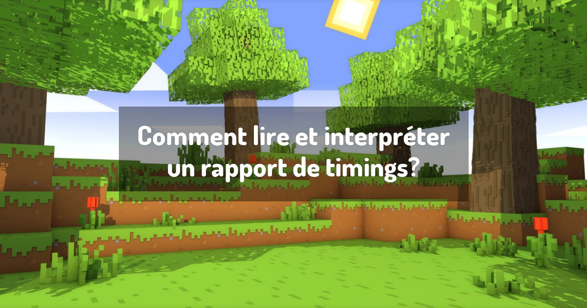 Comment lire et interpréter un rapport de timings?