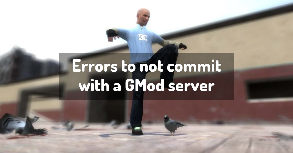 how to host a gmod darkrp server