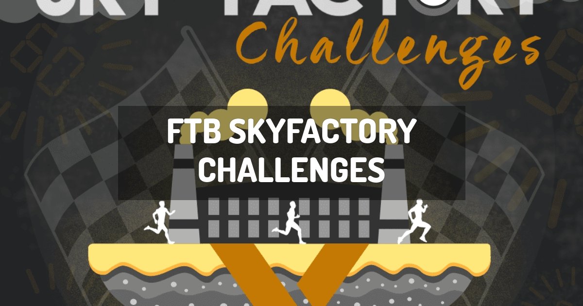 Setup & Play an FTB SkyFactory Challenges Server in Minecraft