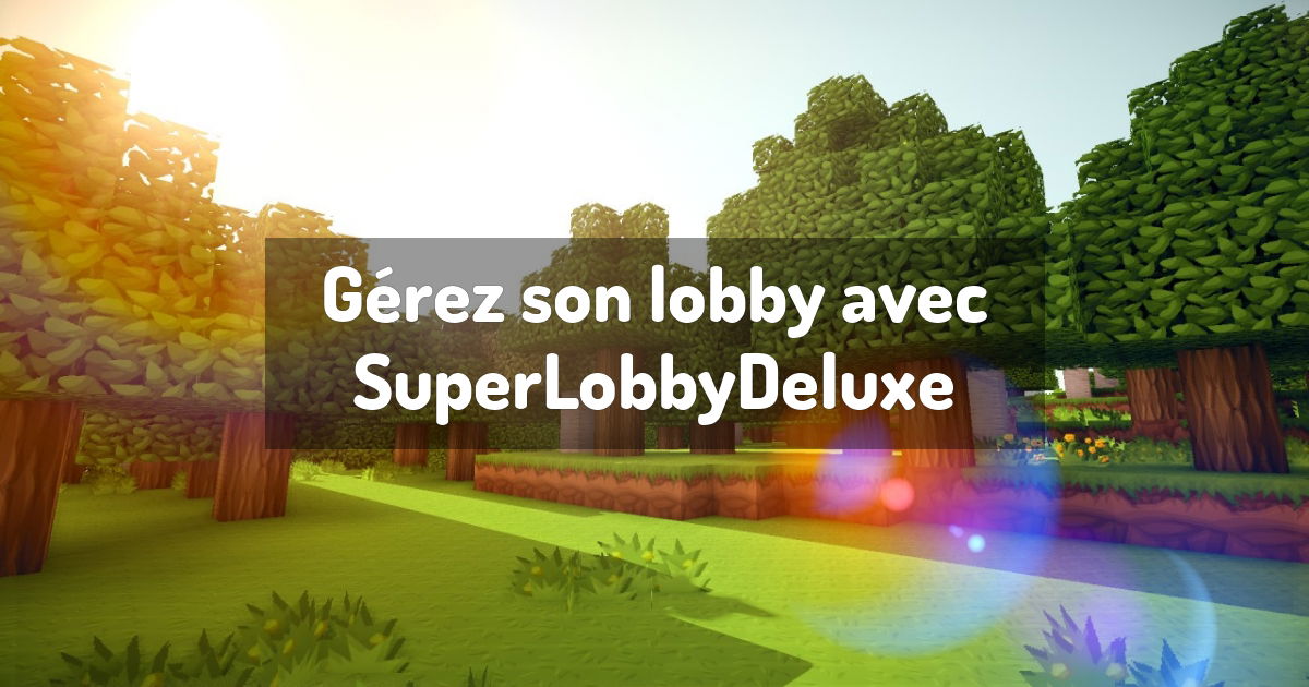 Gérez son lobby avec SuperLobbyDeluxe