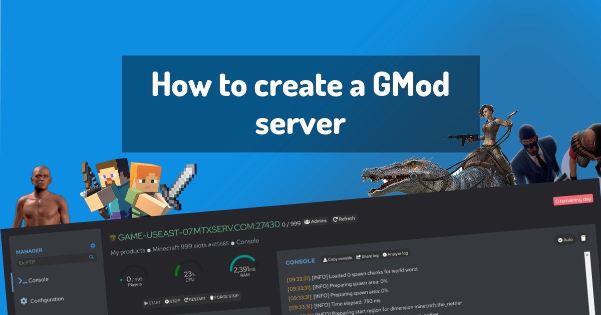 How to create a GMod | GMod Guides