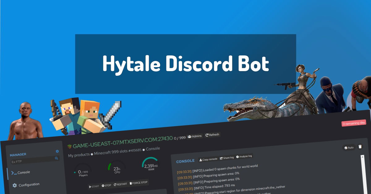 Hytale Discord Bot