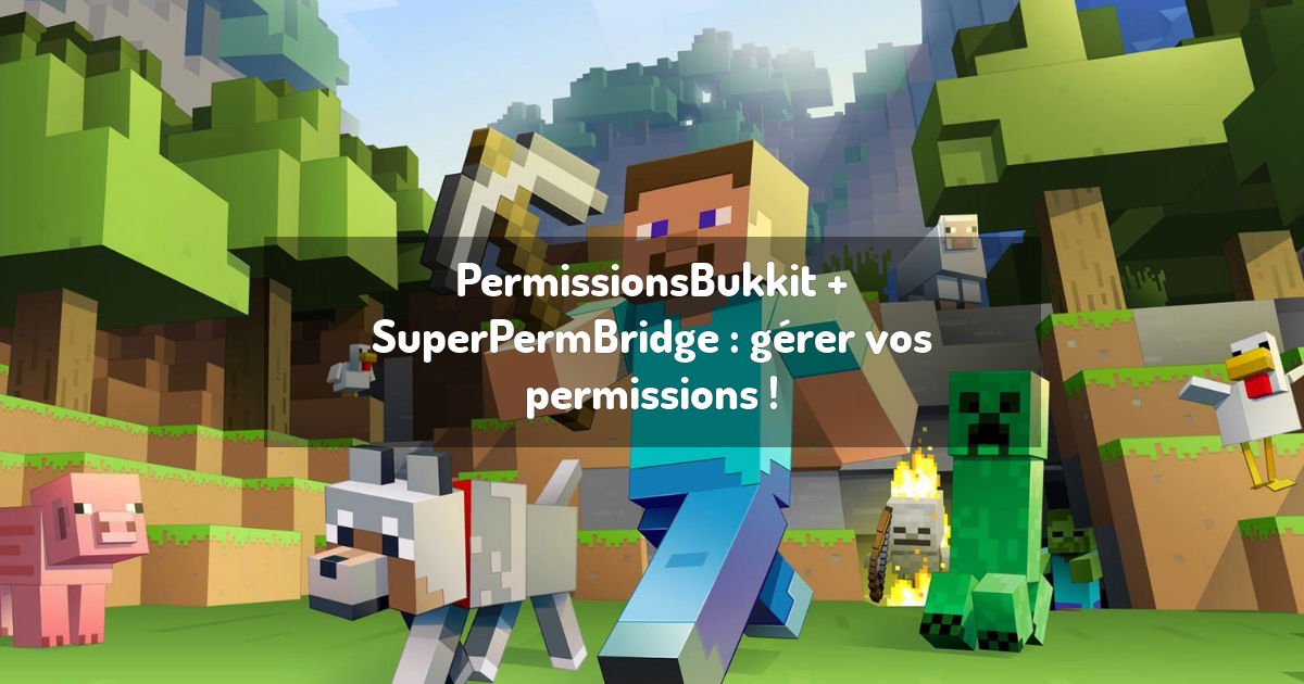 PermissionsBukkit + SuperPermBridge : gérer vos permissions !
