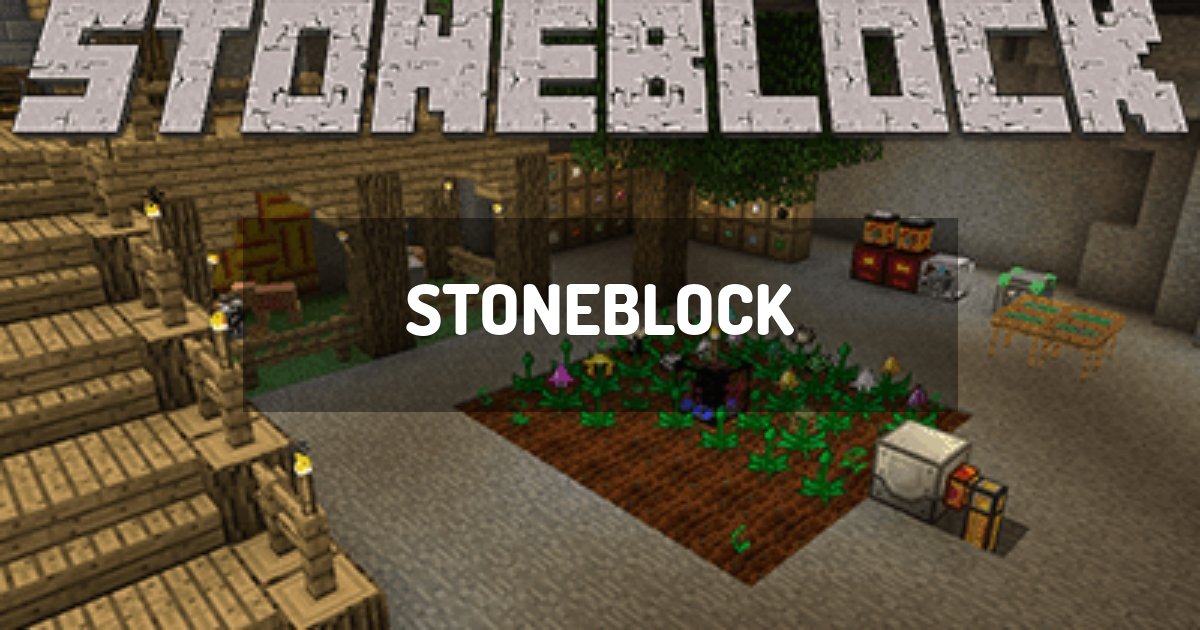 Stoneblock Minecraft Modpack