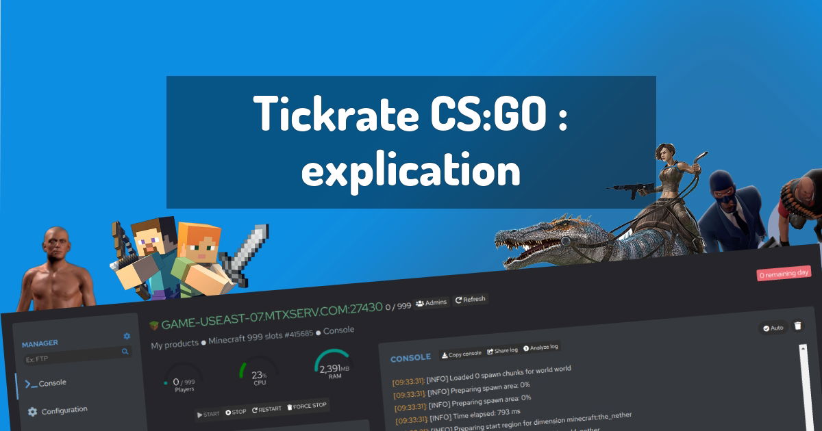 Tickrate CS:GO : explication